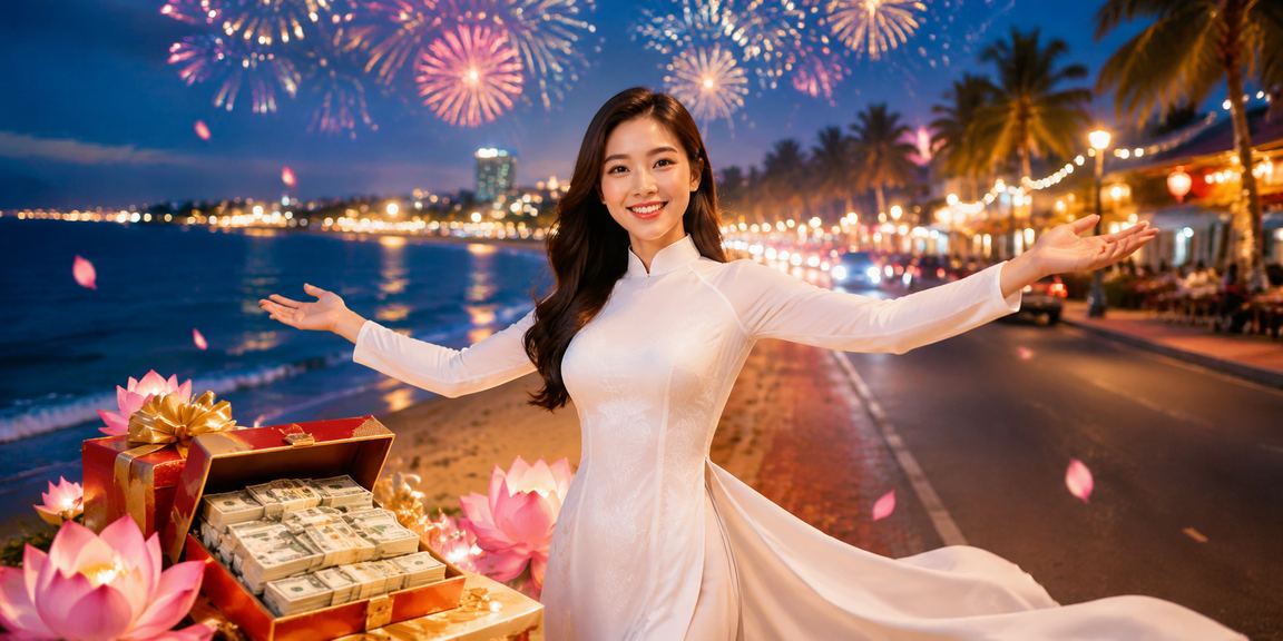 Cảnh sắc biển và cá cược tại Mũi Né